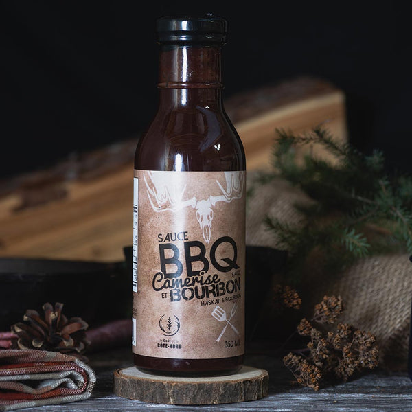 Sauce BBQ camerise et bourbon Le goût de la CôteNord
